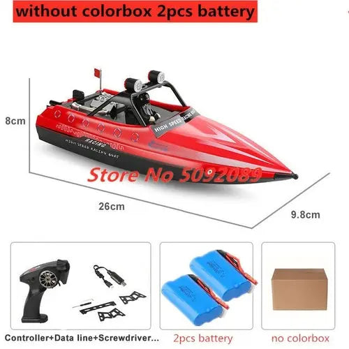 High Speed Racing Boat Waterproof 2.4G Electric Remote Control RC Ship Blue Toys & Games > Toys > Remote Control Toys > Remote Control Boats & Watercraft 226.99 EZYSELLA SHOP