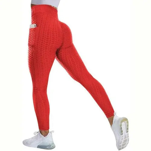 High Waist Leggings With Pocket Women Sport Fitness Legging XLBlue Apparel & Accessories > Clothing > Pants 65.99 EZYSELLA SHOP