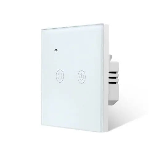 Homekit no Neutral Needed WiFi EU Standard Smart Switch Touch key 1 2GangWhite HomeKit 89.99 EZYSELLA SHOP