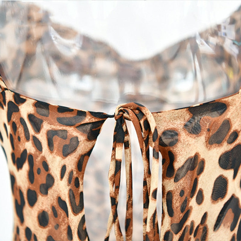 Julissa Mo Leopard Print V-Neck Sexy Bodycon Long Dress Women Lace Up Backless Summer Dresses Female Straps Party Beach Vestidos   65.99 EZYSELLA SHOP