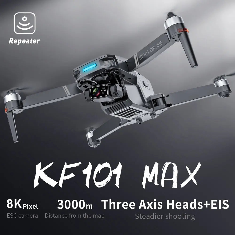 KF101 Max GPS Drone 4K Professional 8K HD EIS Camera 3 Axis Gimbal  Toys & Games > Toys > Remote Control Toys > Remote Control Planes 887.91 EZYSELLA SHOP