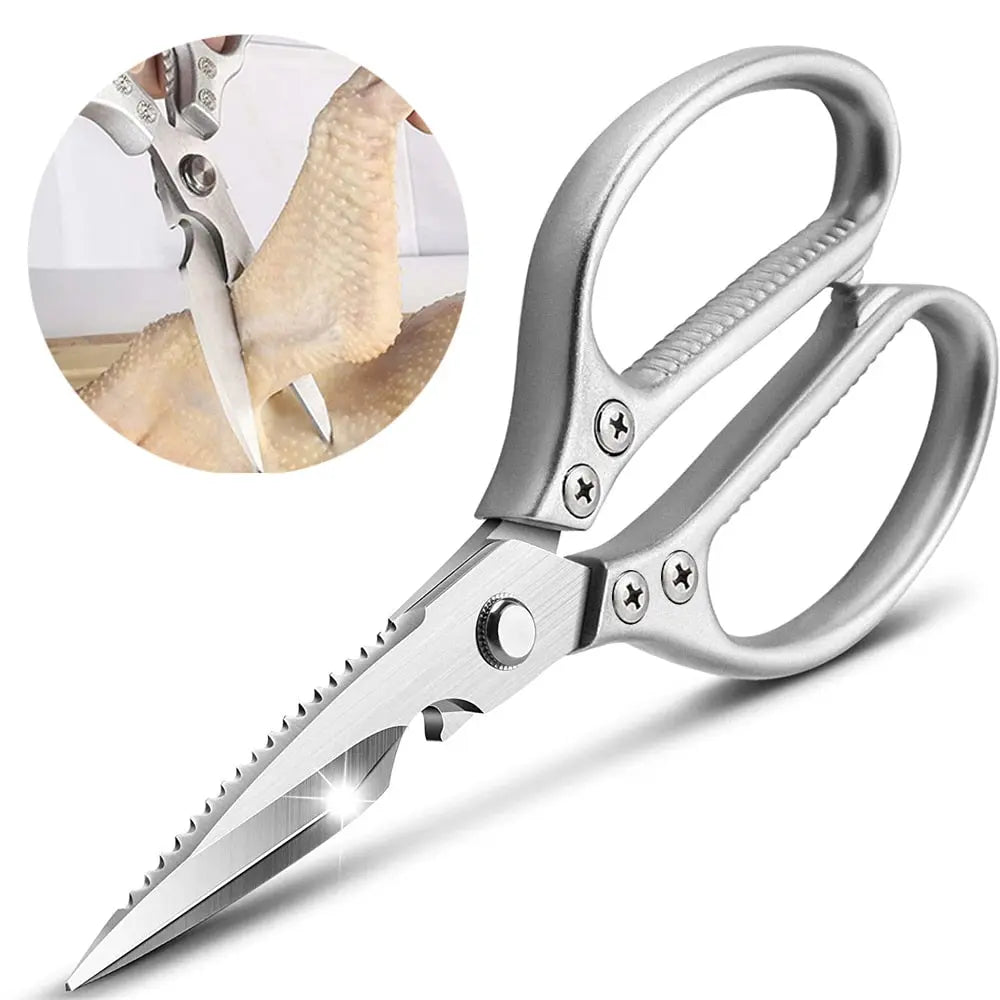 Kitchen Scissors Multipurpose Utility Stainless Steel Sharp Heavy Duty  Home & Garden > Kitchen & Dining > Kitchen Tools & Utensils > Kitchen Shears 45.32 EZYSELLA SHOP