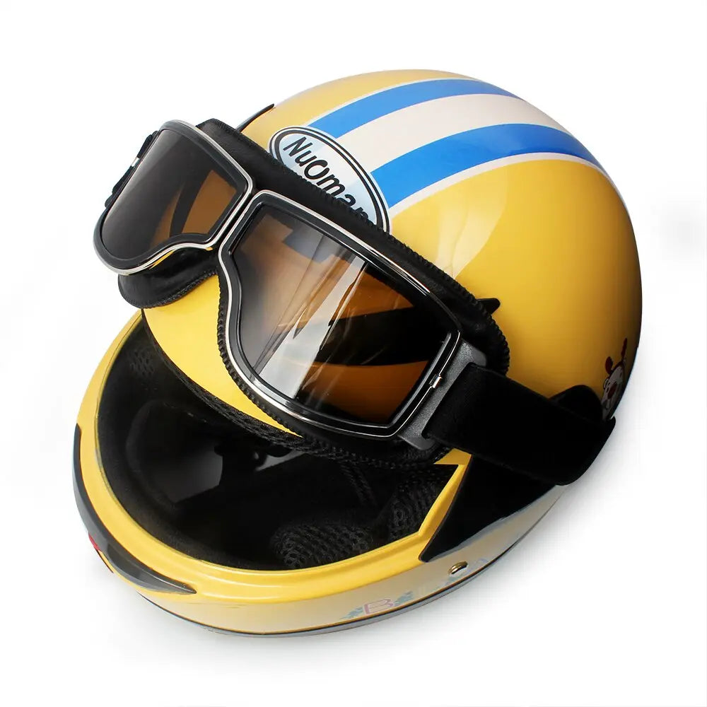 Men Retro Motorcycle Glasses Steampunk Windproof Dirt Bike Goggles  Sunglasses 70.99 EZYSELLA SHOP