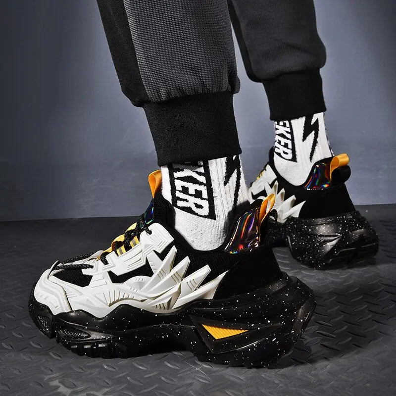 Men Street Sneakers Chunky Sport Shoes Height Increase Trend Fashion  Apparel & Accessories > Shoes 152.99 EZYSELLA SHOP