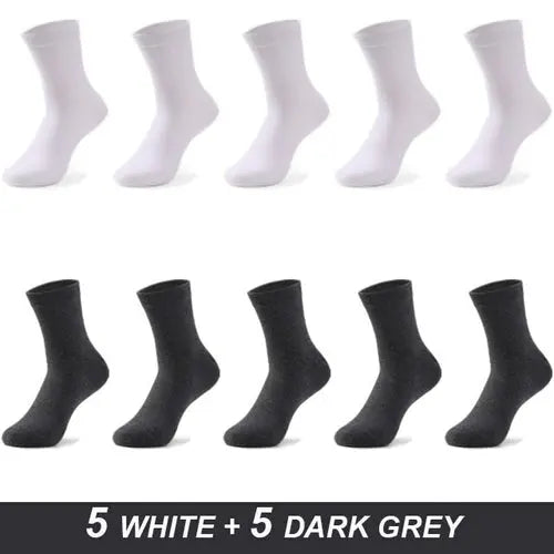 Men's Cotton Socks High Quality Black Business Soft 52-54Turquoise Socks 134.96 EZYSELLA SHOP