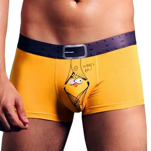 Men's Intimate Underwear Modal Underpants Men Sexy Underware Cartoon XXXLAuburn1pc Underwear 59.04 EZYSELLA SHOP