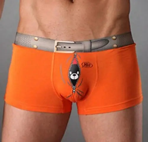 Men's Intimate Underwear Modal Underpants Men Sexy Underware Cartoon XXXLGreen1pc Underwear 59.04 EZYSELLA SHOP