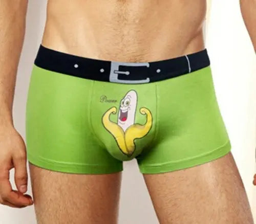 Men's Intimate Underwear Modal Underpants Men Sexy Underware Cartoon XXXLPink1pc Underwear 59.04 EZYSELLA SHOP