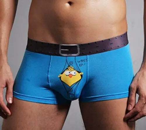 Men's Intimate Underwear Modal Underpants Men Sexy Underware Cartoon XXXLBlue1pc Underwear 59.04 EZYSELLA SHOP
