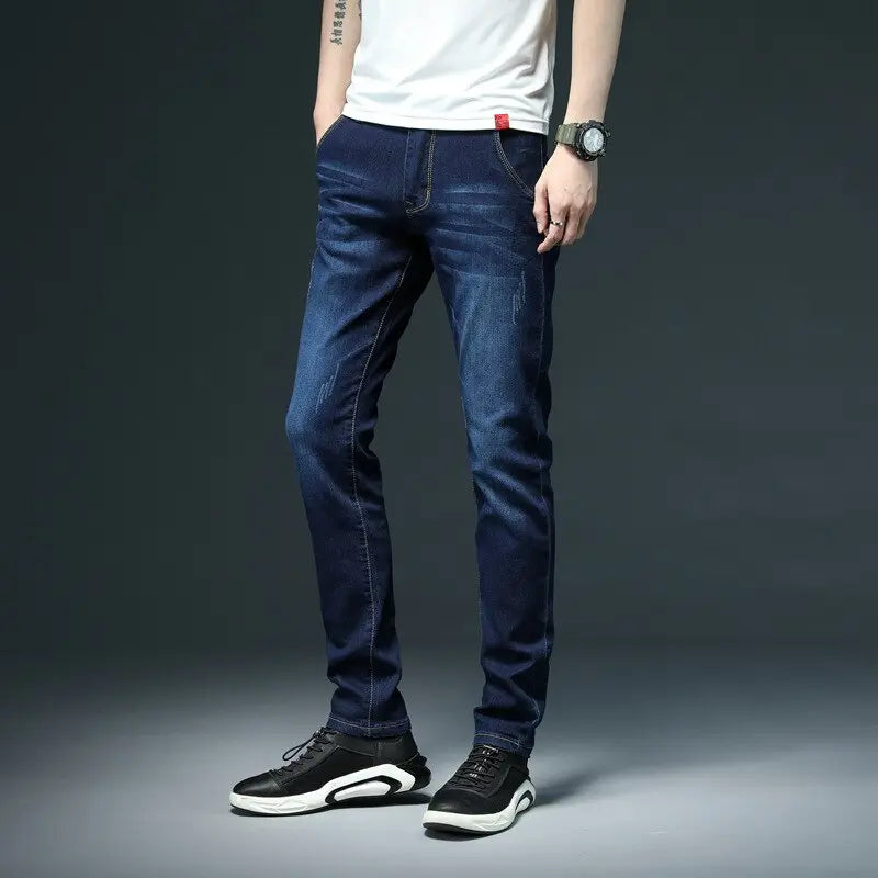 Men's Jeans Fashion Casual High-quality Stretch Skinny  Apparel & Accessories > Clothing > Pants 86.99 EZYSELLA SHOP