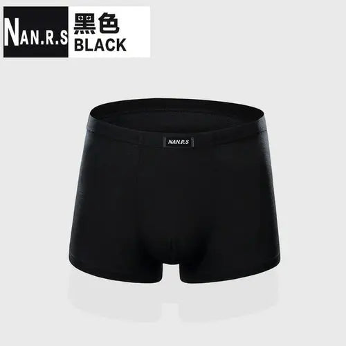 Men's Underwear Boxers Bamboo Fiber Homme Boxer Panties Breathable XXXLBlack Underwear 33.75 EZYSELLA SHOP