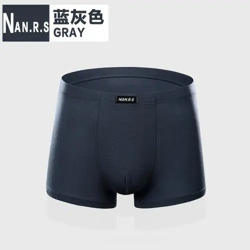 Men's Underwear Boxers Bamboo Fiber Homme Boxer Panties Breathable XXXLBeige Underwear 33.75 EZYSELLA SHOP