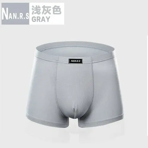 Men's Underwear Boxers Bamboo Fiber Homme Boxer Panties Breathable XXXLBlue Underwear 33.75 EZYSELLA SHOP
