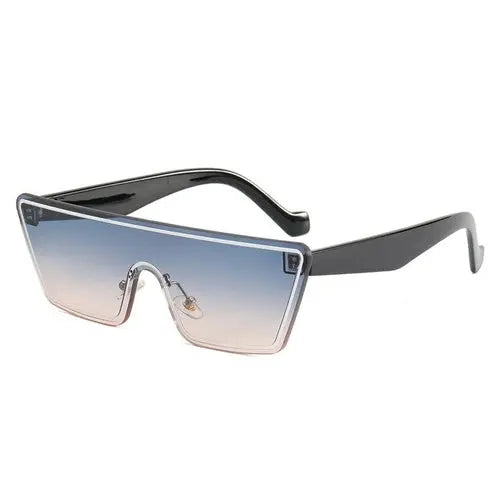 Mens Gangster Cholo Sunglasses Rectangular Black Frame Dark Lens OtherGray Sunglasses 44.28 EZYSELLA SHOP