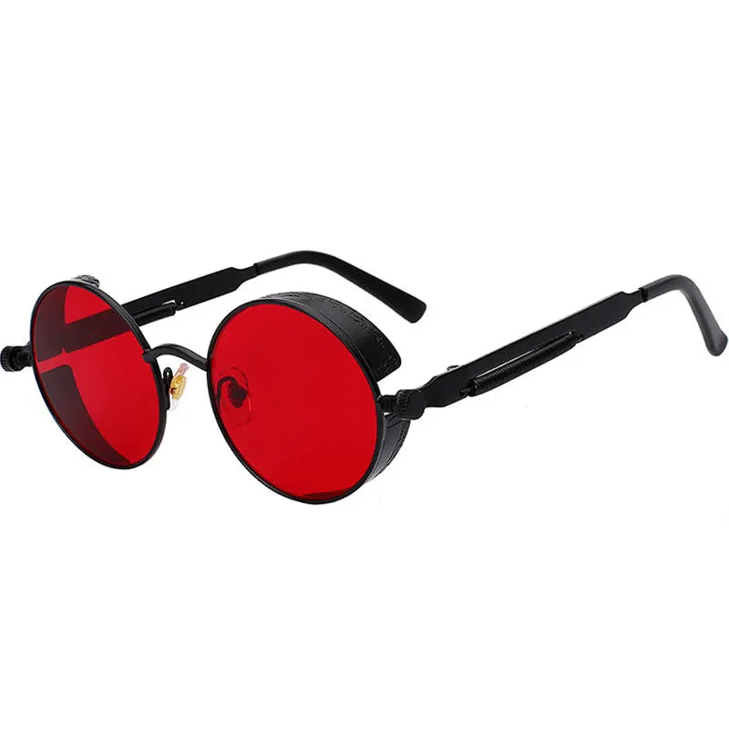 Metal Steampunk Sunglasses Men Women Fashion Round Glasses Brand  Apparel & Accessories > Clothing Accessories > Sunglasses 29.99 EZYSELLA SHOP