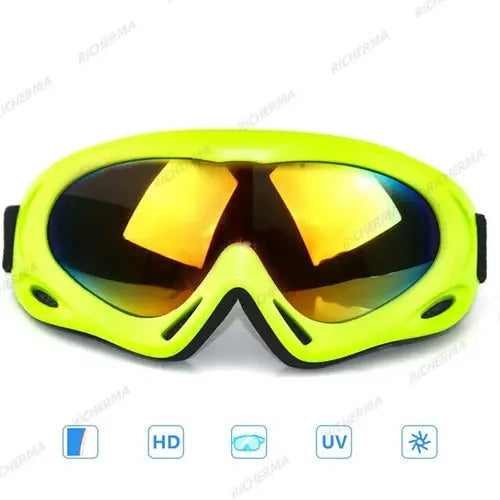 Motorcycle Motocross Goggles Windproof Anti UV ATV Dirt Bike MX Black Apparel & Accessories > Clothing Accessories > Sunglasses 59.60 EZYSELLA SHOP