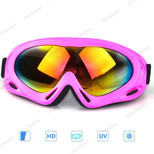 Motorcycle Motocross Goggles Windproof Anti UV ATV Dirt Bike MX Blue Apparel & Accessories > Clothing Accessories > Sunglasses 59.60 EZYSELLA SHOP