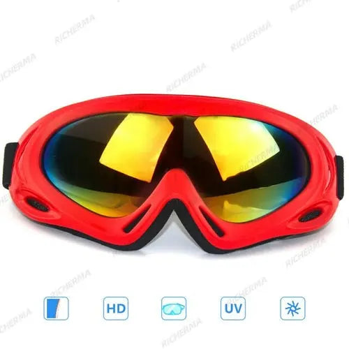 Motorcycle Motocross Goggles Windproof Anti UV ATV Dirt Bike MX Auburn Apparel & Accessories > Clothing Accessories > Sunglasses 59.60 EZYSELLA SHOP