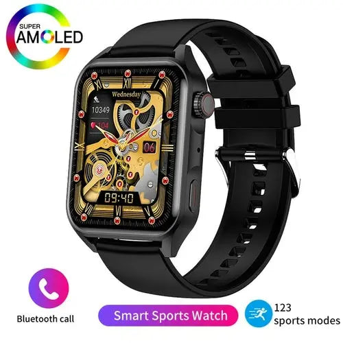 NFC Smart Watch Men AMOLED 368*448 HD Screen Heart Rate White Apparel & Accessories > Jewelry > Watches 201.99 EZYSELLA SHOP