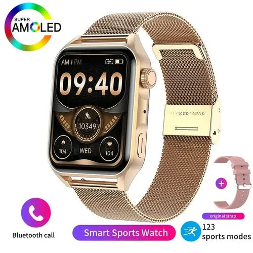 NFC Smart Watch Men AMOLED 368*448 HD Screen Heart Rate Gray Apparel & Accessories > Jewelry > Watches 210.99 EZYSELLA SHOP