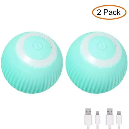 New Smart Cat Toys Automatic Rolling Ball Electric Cat Toy Interactive Green Animals & Pet Supplies > Pet Supplies > Cat Supplies > Cat Toys 56.99 EZYSELLA SHOP