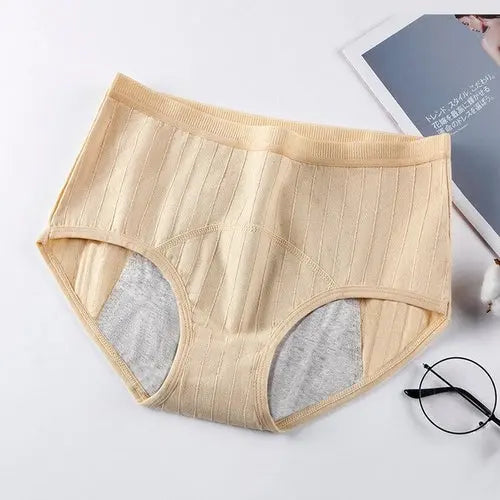 Panties For Menstruation Cotton Menstrual Panties Plus Size XXLGray1pc Lingerie & Underwear 35.98 EZYSELLA SHOP