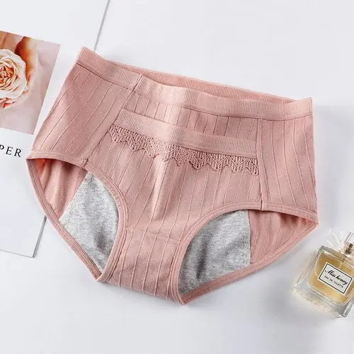 Panties For Menstruation Cotton Menstrual Panties Plus Size XXLGreen1pc Lingerie & Underwear 35.98 EZYSELLA SHOP