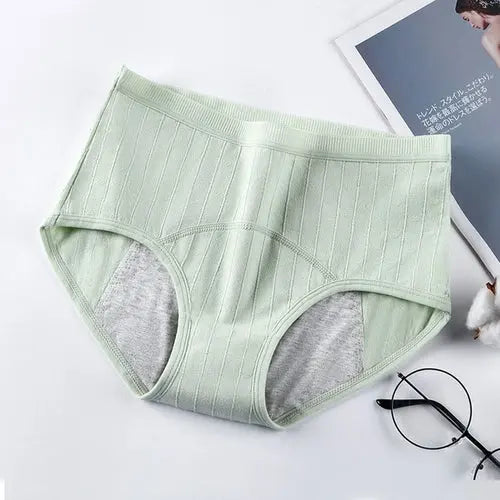 Panties For Menstruation Cotton Menstrual Panties Plus Size XXLBlue1pc Lingerie & Underwear 35.98 EZYSELLA SHOP
