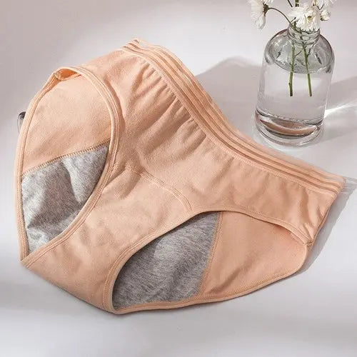Panties For Menstruation Women Cotton Menstrual Period Panties Sexy XXLAuburn1pc Lingerie & Underwear 27.68 EZYSELLA SHOP
