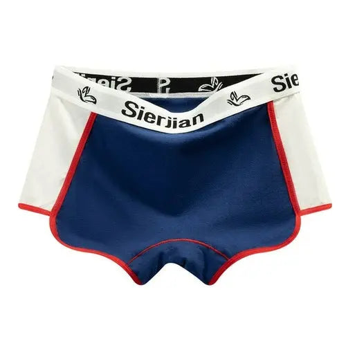 Panties For Women Cotton Shorts Female Underpants Sports Underwear XLBlue3PCS Lingerie & Underwear 84.73 EZYSELLA SHOP