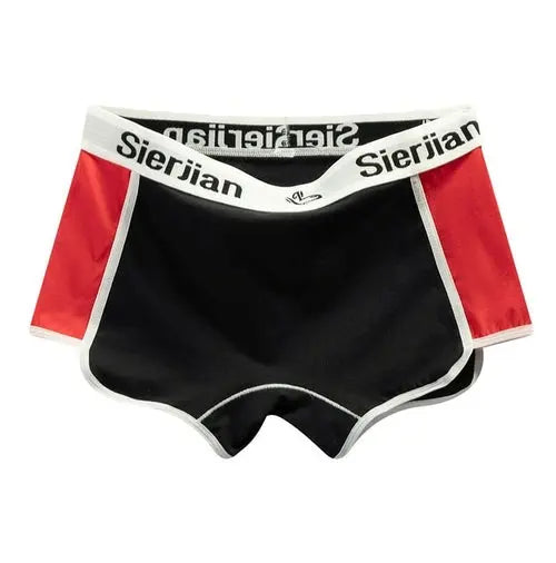 Panties For Women Cotton Shorts Female Underpants Sports Underwear XLBlack3PCS Lingerie & Underwear 84.73 EZYSELLA SHOP