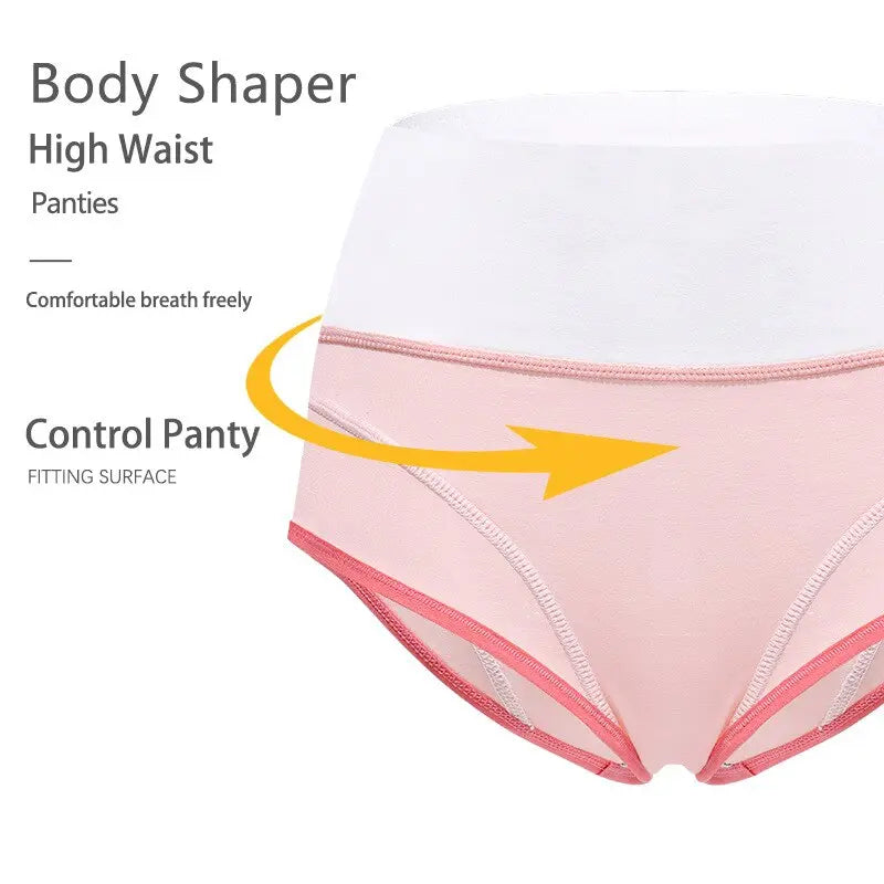 Panties For Women Sexy Body Shaper Sports Panties High Waist Cotton  Lingerie & Underwear 34.68 EZYSELLA SHOP