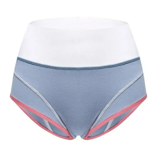 Panties For Women Sexy Body Shaper Sports Panties High Waist Cotton XXXLBlue1pc Lingerie & Underwear 34.68 EZYSELLA SHOP