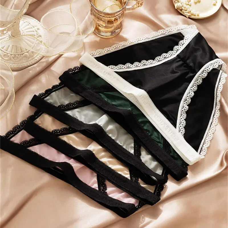 Panties for Women Ice Silk Female Underwear Soft Cozy Underwear Women  Lingerie & Underwear 21.67 EZYSELLA SHOP