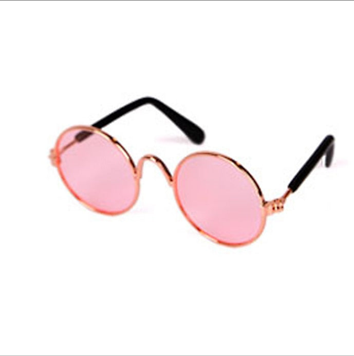 Pet Dog Glasses Cat Sunglasses For Cats Lovely Reflection Pets Retro Round Eye Wear Glass For Small Dogs Photos Prop Accessories pinkChina Apparel & Accessories > Clothing Accessories > Sunglasses 19.80 EZYSELLA SHOP