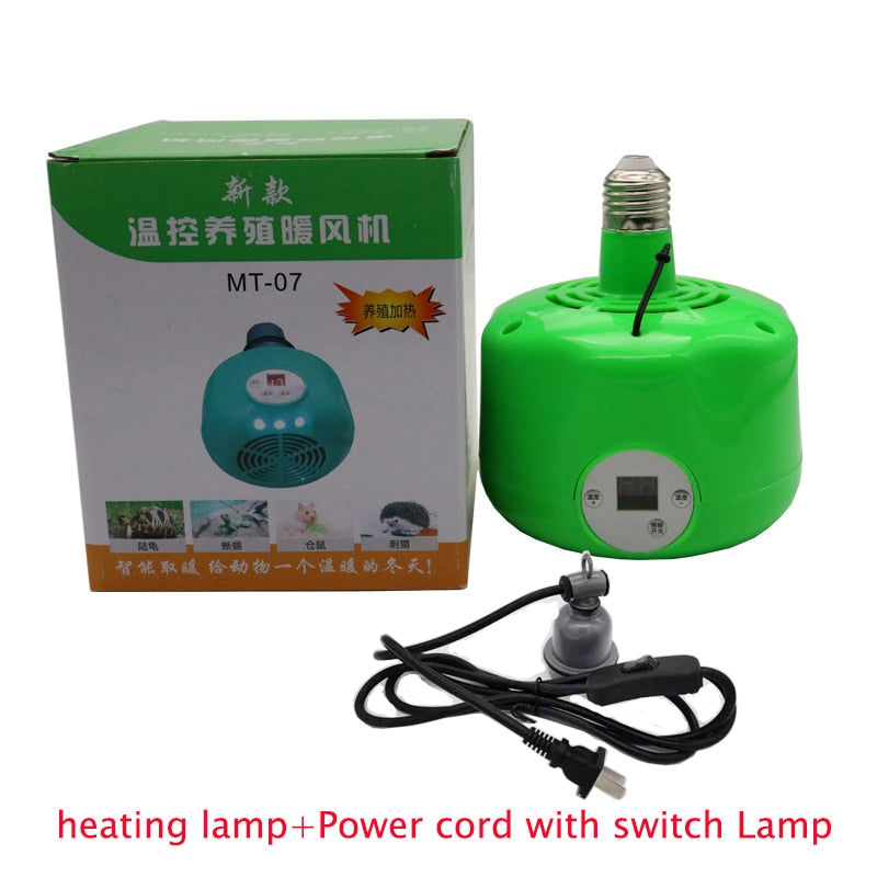 Pet Heating Lamp Animal Warm Light Chicken Thermostatic Temperature Controller Heater Reptile Box Heating lamp 220V 300W type3 Animals & Pet Supplies > Pet Supplies > Pet Heating Pads 87.99 EZYSELLA SHOP
