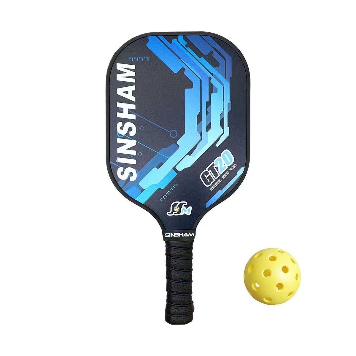 Pickleball Paddles Set-Graphite Carbon Fiber Lightweight High Hardness,Indoor and Outdoor Exercise,for Training Blue1 Sporting Goods > Outdoor Recreation > Outdoor Games > Pickleball > Pickleball Paddles 78.98 EZYSELLA SHOP