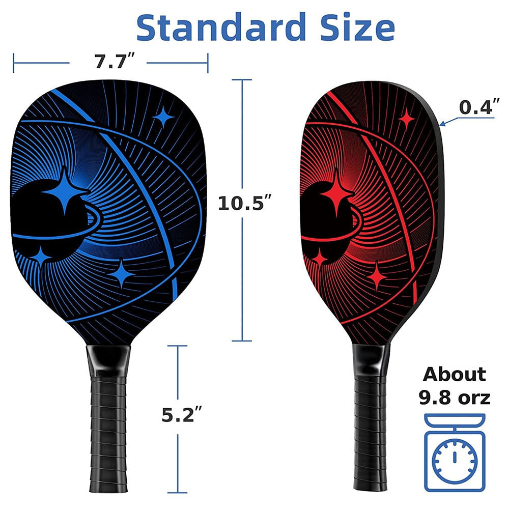 Pickleball Paddles Set with 1/2/4 Premium Wood Pickleball Paddles,4 Pickleball Balls,2/4 Cooling Towels & Carry Bag  Sporting Goods > Outdoor Recreation > Outdoor Games > Pickleball > Pickleball Paddles 67.44 EZYSELLA SHOP