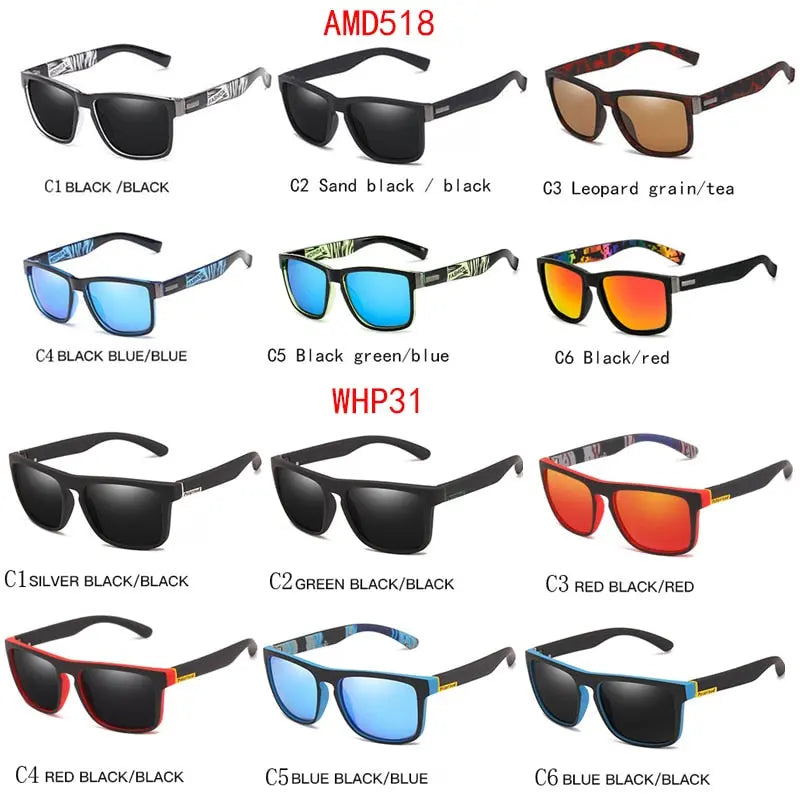 Polaroid Sunglasses Men Square Vintage Sun Glasses Unisex  Apparel & Accessories > Clothing Accessories > Sunglasses 17.68 EZYSELLA SHOP