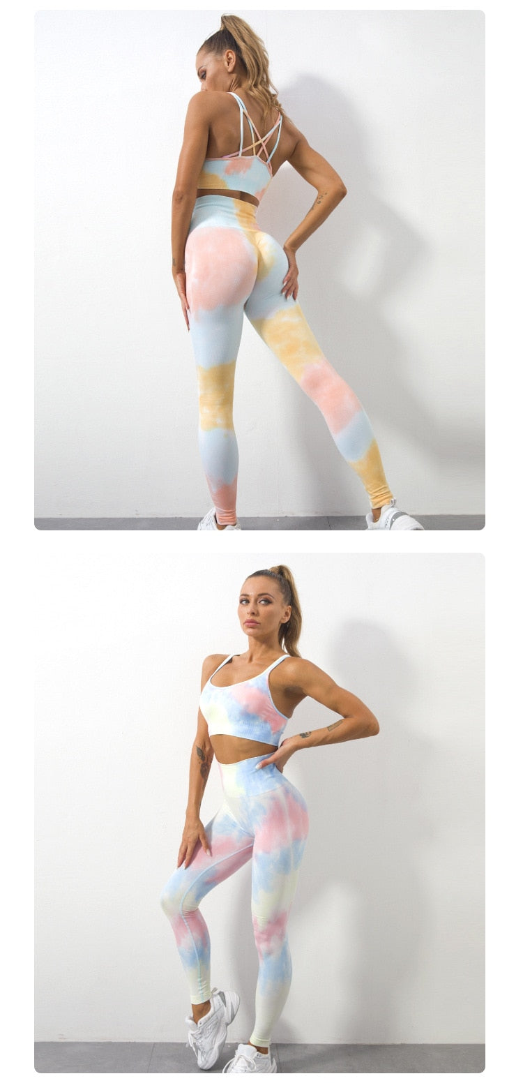 Seamless Yoga Suit Sports Set Gym Clothes Fitness Women Long Sleeve Crop Top High Waist Leggings Shorts Workout Set Tracksuits   62.99 EZYSELLA SHOP