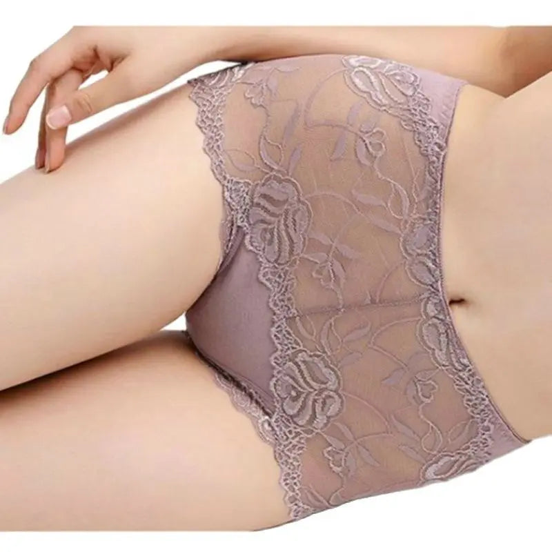 Sexy Lace Underwear Women High Waist Panties For Women Plus Size Woman  Lingerie & Underwear 23.00 EZYSELLA SHOP