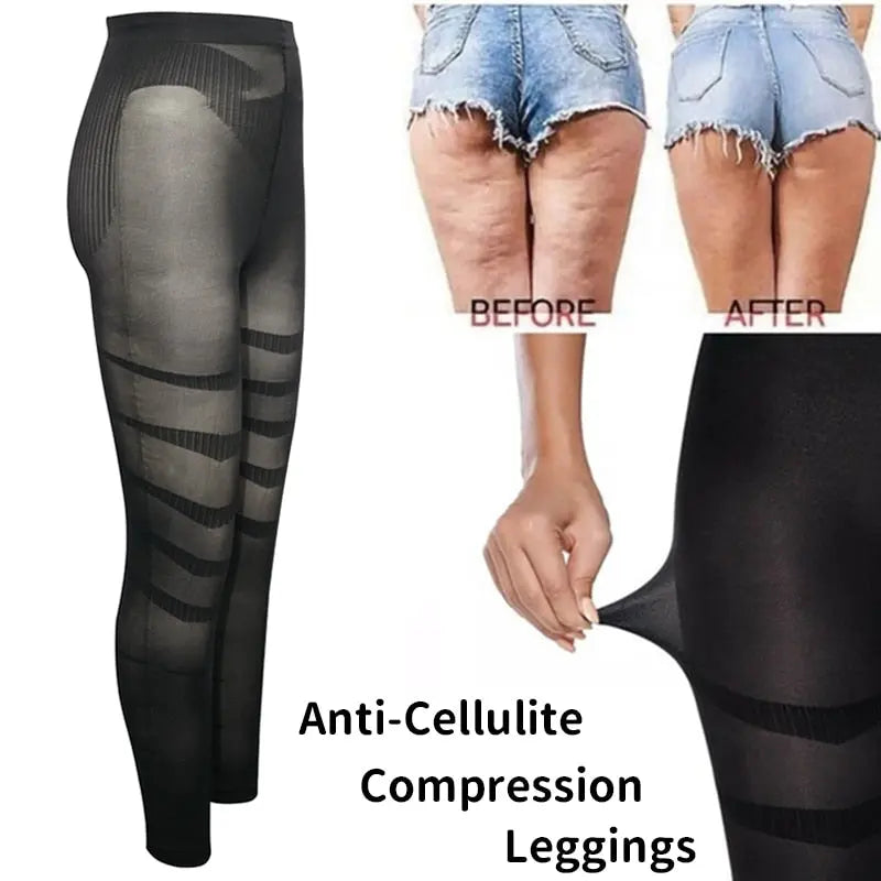 Shapewear Anti Cellulite Compression Leggings Leg Slimming Body Shaper  Apparel & Accessories > Clothing > Underwear & Socks > Shapewear 39.02 EZYSELLA SHOP