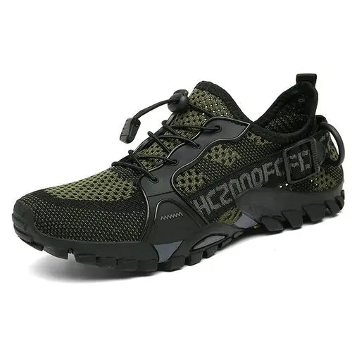 Slip On Upstream Shoes Men Quick Dry Aqua Shoes Breathable Hiking Blue9.5 Apparel & Accessories > Shoes 66.03 EZYSELLA SHOP