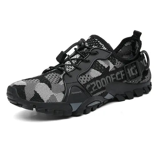 Slip On Upstream Shoes Men Quick Dry Aqua Shoes Breathable Hiking Ivory9.5 Apparel & Accessories > Shoes 66.03 EZYSELLA SHOP