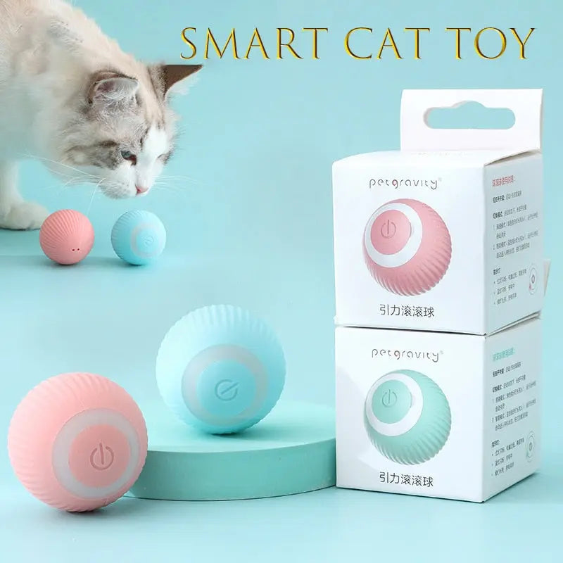 Smart Cat Toys Automatic Rolling Ball Electric Cat Toys Interactive  Animals & Pet Supplies > Pet Supplies > Cat Supplies > Cat Toys 47.99 EZYSELLA SHOP