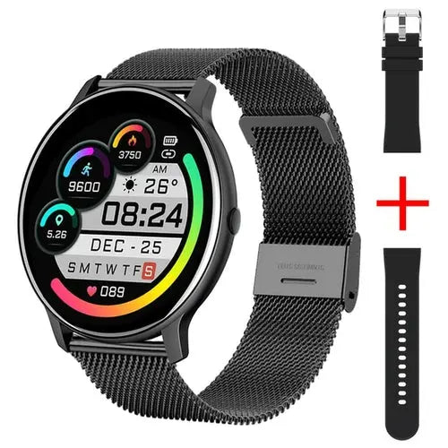 Smart Watch Ladies Full Touch Screen Sports Fitness Watch White Apparel & Accessories > Jewelry > Watches 142.90 EZYSELLA SHOP