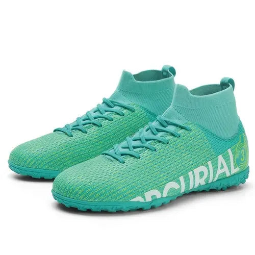 Soccer Shoes For Men FG/TF Quality Grass Training Cleats Kids White45 Apparel & Accessories > Shoes 117.99 EZYSELLA SHOP