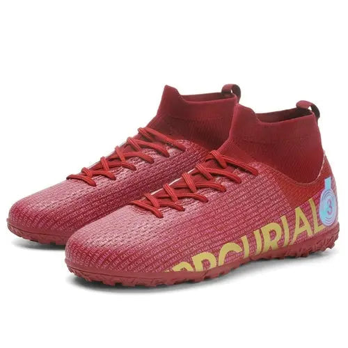 Soccer Shoes For Men FG/TF Quality Grass Training Cleats Kids Yellow45 Apparel & Accessories > Shoes 117.99 EZYSELLA SHOP