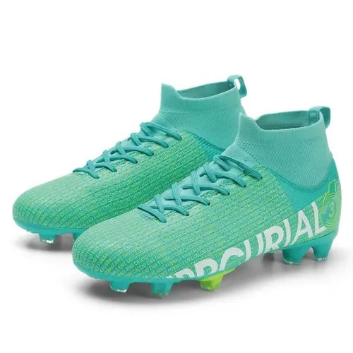 Soccer Shoes For Men FG/TF Quality Grass Training Cleats Kids Black12 Apparel & Accessories > Shoes 112.99 EZYSELLA SHOP