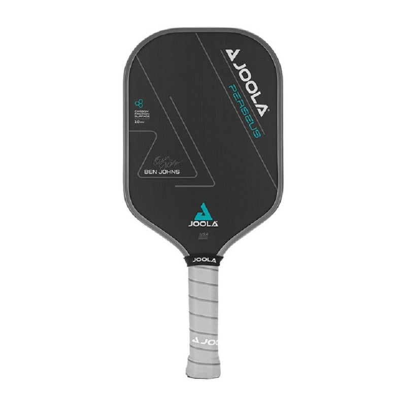 Squared-off Head Thick 16mm Core Textured Carbon Fiber Face A Two-hand Friendly 5.5" Long Handle Pickleball Paddle  Sporting Goods > Outdoor Recreation > Outdoor Games > Pickleball > Pickleball Paddles 153.98 EZYSELLA SHOP